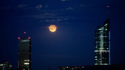 Mondaufgang Wien