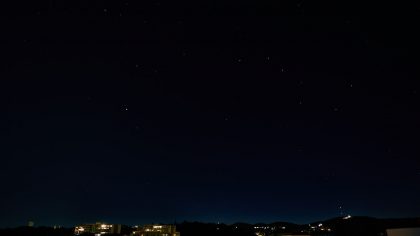 Night sky Vienna